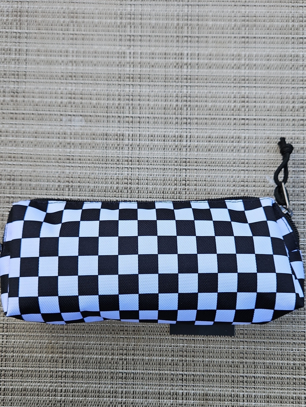 Vans Checkerboard 'Off The Wall' Pencil Case - Black & White - Picture 6 of 12